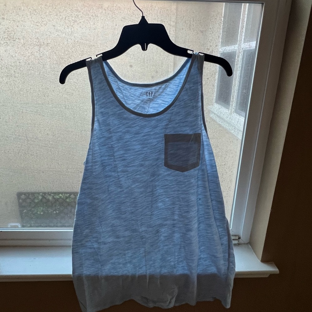 GAP Light Blue Lived-In Tee